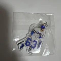 中日ドラゴンズ プレーヤーズ目印チャーム 63 板山選手 ガチャ