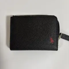 Polo Ralph Lauren コインケース カードケース黒/赤