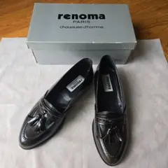新品未使用 renoma タッセルローファー ダークグリーン 26センチ 日本製のサムネイル