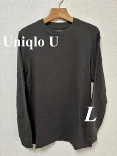 【Uniqlo U】21FW ヒートテックコットンクルーネックT（長袖） L