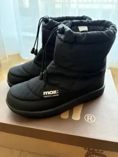 moz ブラック スノーブーツ