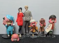 【箱無・美品】SPY×FAMILY プライズフィギュア 7点 アクリル台座装着