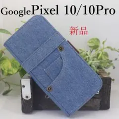 新品「Lブルー」Google Pixel 10/10 Pro専用ジーンズ風ケースのサムネイル