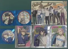 ウィンブレ　カラ鉄　十亀　梅宮　グリッター缶バッジ　ビジュアルカード　購入特典