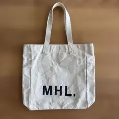 MHL. ベージュ トートバッグ