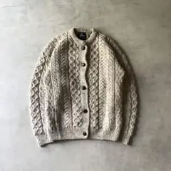 アイルランド製　aranWOOLLEN MILLS アランウーレンミルズ　ニット