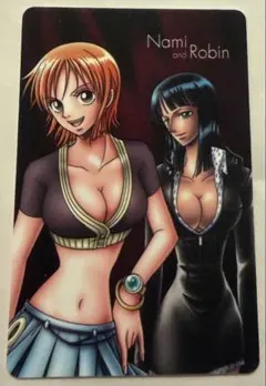 ワンピース グミカード ナミ&ロビン スペシャルパーティー 2009年