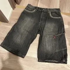 pelle pelle デニムパンツ 黒 34のサムネイル