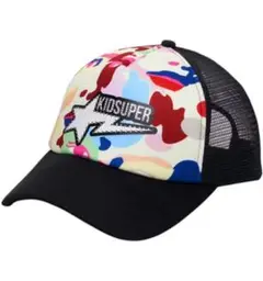 kid super × a bathing ape bape メッシュキャップ