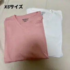 ☘️AmazonEssentials Tシャツ　Vネック　半袖　メンズ XS