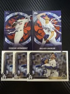 2025 Topps Dodgers 5枚セット テオスカー他