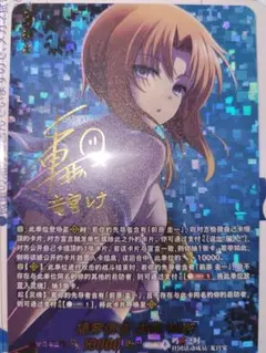 ヴァイスシュヴァルツブラウ Fate 永久に遠き勝利の剣 PR+ 非売品