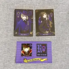 ツイステ ルーク 切手風シール アニメイト特典 ハロウィン ウエハースカード