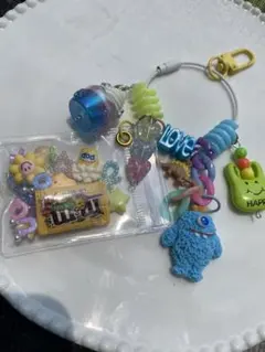 ジャラジャラキーホルダー/バックチャーム