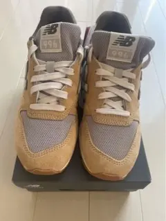 New Balance 996 スニーカー ベージュ/グレー