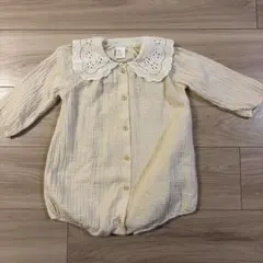 【新品未使用】H&M オーガニックコットン ロンパース 80cm