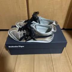 Onitsuka Tiger シルバー スニーカー