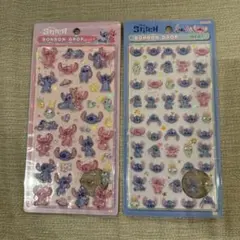 プチドロップステッカー　ボンボンドロップシール　スティッチ　ディズニー