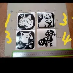 今だけ2枚で500円☆犬chanドラゴンchanカッティングステッカー