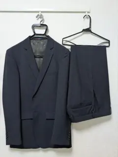 ORIHICA セットアップ スーツ Y7 ネイビー ストライプ ビジネス