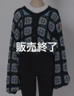 【販売終了】jouetie クロシェ2way トップス ブラックM