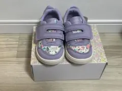 イフミー カラン　ifme CALIN 花柄　パープル　紫　新品タグ付16cm