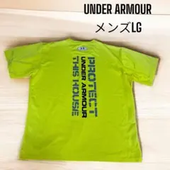 UNDER ARMOUR メンズLG 蛍光イエロー Tシャツ