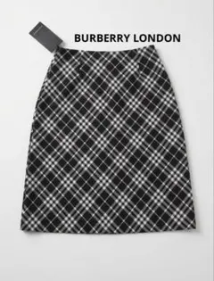 【新品タグ付】BURBERRY バーバリーロンドン ノバチェック スカート Lのサムネイル