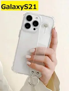 GalaxyS21 ハンドストラップ ベルトリング Galaxyケース