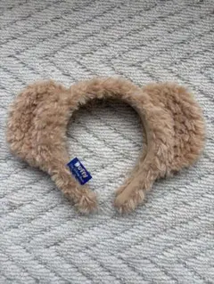 耳付きカチューシャ ベージュ