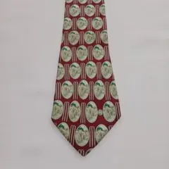 dunhill ダンヒル ネクタイ レッド イタリア製 高級ブランド　シルク