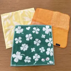 シャルレ　ミニタオル　ハンカチ　3枚セット