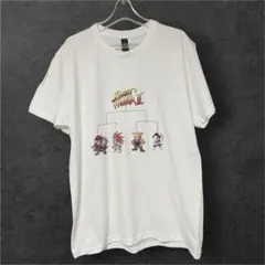 ストリートファイターII トーナメントミニキャラ Tシャツ 春麗 ベガ