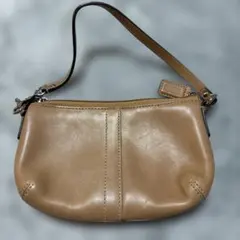 COACH コーチ アクセサリーポーチ ミニバッグ　ブラウン