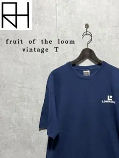 【古着】fruit of the loom 両面デザイン Tシャツ