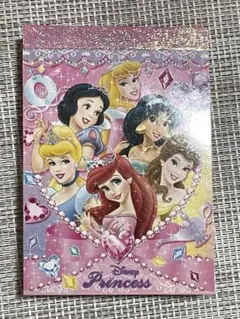 ディズニープリンセス ミニメモ帳