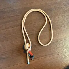 topologie オレンジ　ショルダーストラップ　スマホ　トポロジー