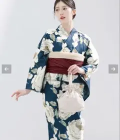 三勝　やまと　浴衣　型染　紬　大人浴衣　高級浴衣　綿紬　日本製 三勝 やまと 浴衣 型染 紬 大人浴衣 高級浴衣 綿紬 日本製 - メルカリ
