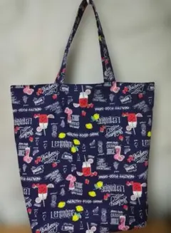 専用 ハンドメイドトートバッグ ドリンク