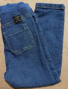 petit main オーガニックコットンデニムロングパンツ 110cmのサムネイル