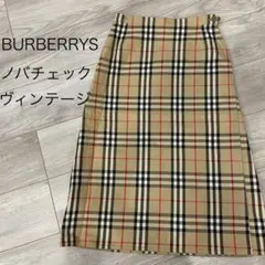 【希少】Burberrys ヴィンテージ リバーシブル巻きスカート ノバチェックのサムネイル