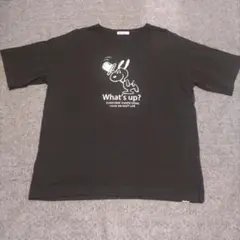 スヌーピー ハートマーケット Tシャツ Lサイズ 黒