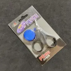 ピンオンリール付きPEバサミ ラインカッター　コンパクトジーザス　フィッシング