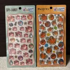 SPY×FAMILY チェンソーマンレゼ篇　チェリジェムステッカー 2枚セット