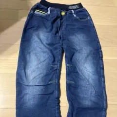 デニムブルー 長ズボン ウエストゴム付き140