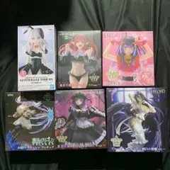 美少女フィギュアまとめ売り6点セット