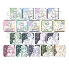 鬼滅の刃　鬼滅の奏宴　原画グリッター缶バッジ20個セット (ランダム18種)