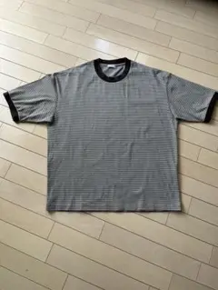 送料込★ビューティーアンドユースミジンボーダリンガーＴシャツ①sizeXL