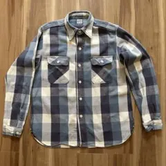 Wear Guard 70s 80s ビンテージ ヘビーネル チェック シャツ - メルカリ