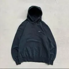 パ*ァ様 00s Nike パーカー　ナス紺　サンフェード